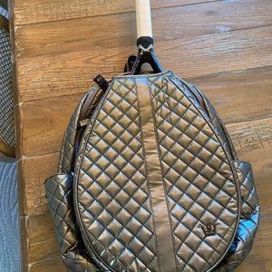 Oliver Thomas NEW Never used 24 +7 Tennis Backpack-Gunmetal $250
